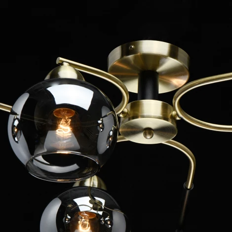 Потолочная люстра DeMarkt Гамбург 605014606 (220V, шарики)