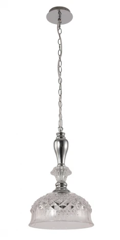 Подвесной светильник Crystal Lux Uva CHROME SP1 (220V, на цепи, круглые)