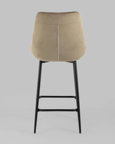 Стул полубарный Stool Group Флекс велюр капучино УТ000025263