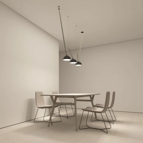 Трековый светильник 48V Denkirs Belty Flow DK5561-BK (LED)