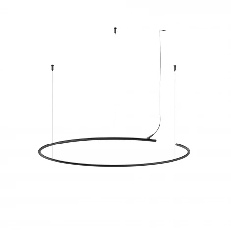 Шинопровод модульный низковольтный подвесной круглый D800мм горизонтальный 24V Maytoni Technical Busbar trunkings Arity TRX233-RH-D800-B