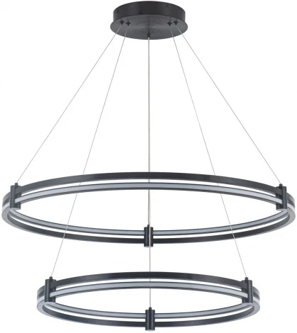 Подвесной светильник ярусный 4006/02/02P Stilfort (регулировка яркости, LED, 220V, пульт управления, на тросе)