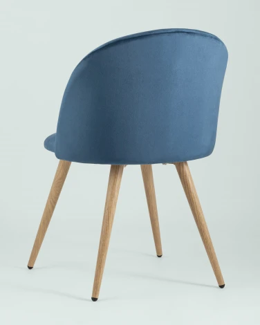 Стул Stool Group Лион велюр голубой УТ000002226