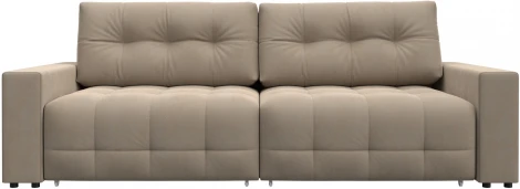 Диван прямой с полками Лига-053 НПБ Лига Диванов (Велюр) арт.128889