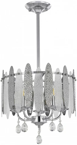 Подвесная люстра хрустальная на штанге Arte Milano Sorrento-4309 374309/5/350/380 CR (220V)