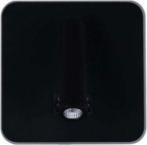 Спот с выключателем светодиодный для чтения Reluce 86202-9.2-001KT LED12W BK (220V)