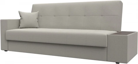 Диван-книжка Лига-020 стол справа (Бежевый/Рогожка) Лига Диванов арт.126010