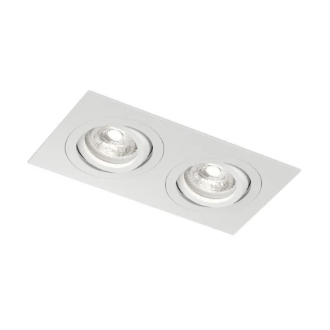 Точечный встраиваемый влагозащищенный светильник IP44 Denkirs Hydro DK2112-WH