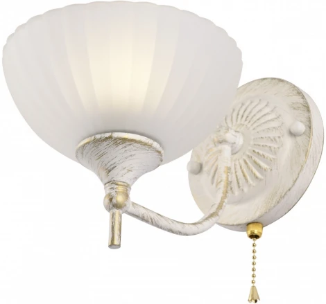 Бра с выключателем Arte Milano AM340049 340049/1W WT+G (220V)