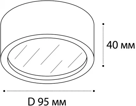 Точечный светильник светодиодный Italline M04-525-95 white 3000K