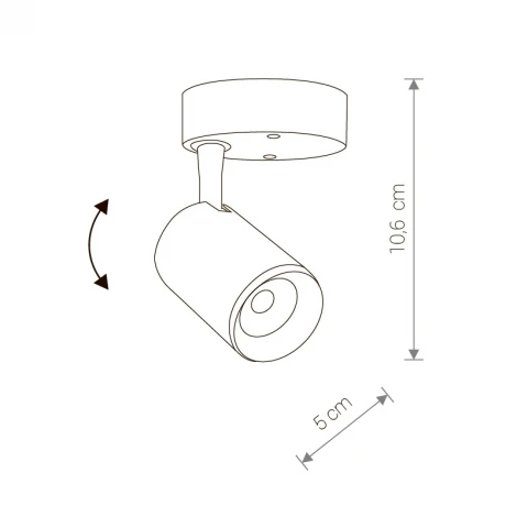 Спот Nowodvorski Iris Led 8993 (220V)