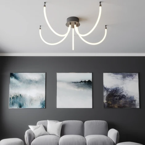 Гибкий неон Novotech Ramo 359327 KONST черный IP20 LED 4000K 14W 220V 1360Лм