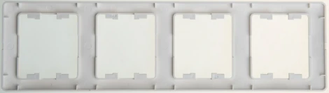 Рамка на 4 поста (перламутровый) Systeme Electric Glossa GSL000608