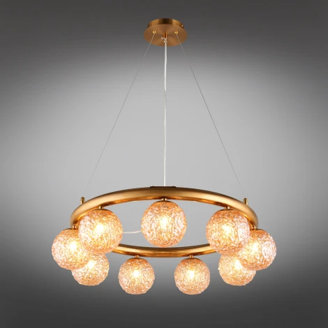 Подвесная люстра Aployt Ola APL.764.03.09 (220V, на тросе, шарики)