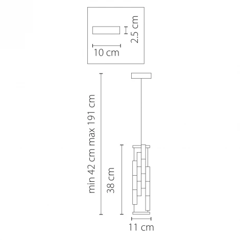 Подвесной светильник Osgona Limpio 722030 (хрусталь, на проводе, круглые)