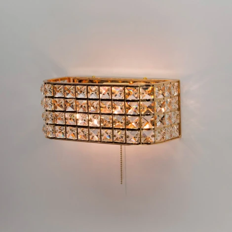 Бра Citilux Портал CL324402 (220V, хрусталь K9, выключатель)