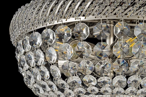 Потолочная люстра буше Dio D'Arte Bari E 1.2.35.100 N (220V, хрусталь)