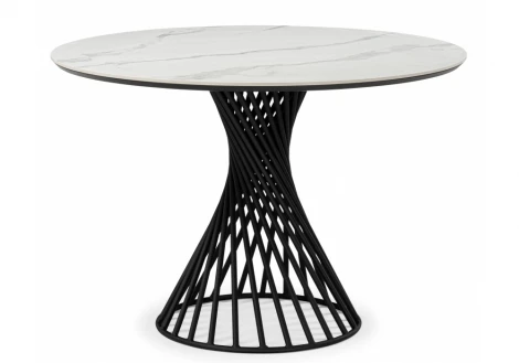 Кухонный стол Notta Вивиен 110 patagonoa bianco repose / черный