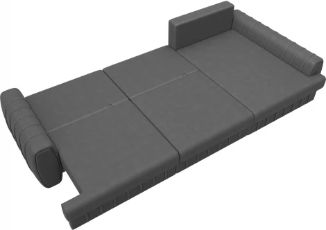 Диван угловой Лига-057 НПБ Лонг угол правый Лига Диванов (Замша) арт.129314