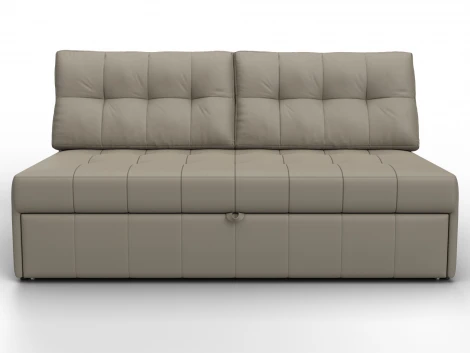 Диван прямой Лига-107 (160) (ЛДСП,Брус,Фанера,Экокожа/Бежевый) Лига Диванов 134932