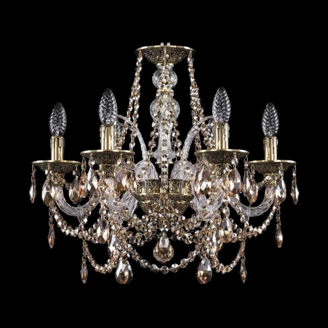 Подвесная люстра Bohemia Ivele Crystal 16111/6/165 GB R721