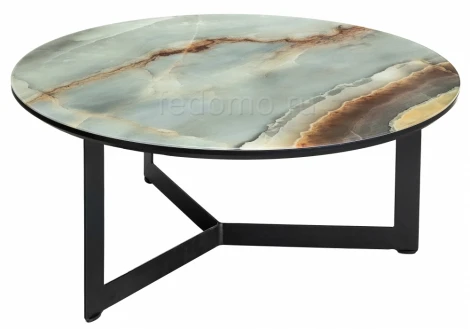 Журнальный столик Woodville Роб D-700 голубой мрамор 462374