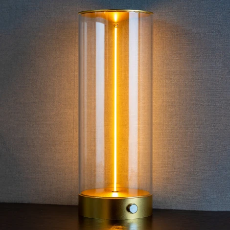 Настольная лампа светодиодная с аккумулятором IP40 Citilux Streng CL811012 (диммер, круглые)