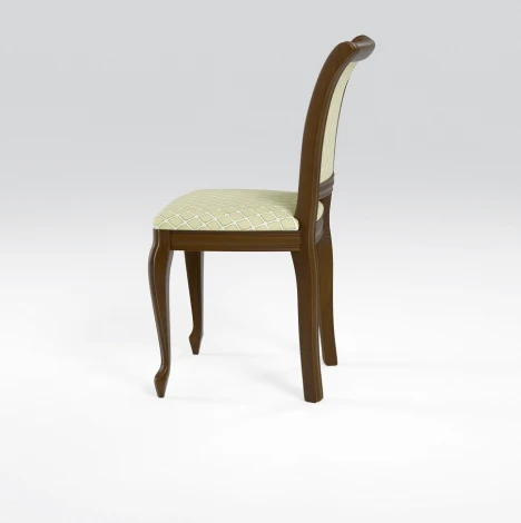 Стул, Орех тёмный, ткань Призма 37/1 Аврора Кабриоль 102173