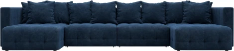 Диван П-образный Лига-052 НПБ Лонг Лига Диванов (Велюр) арт.128855