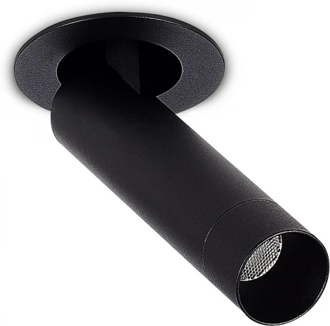 Встраиваемый светильник 5W черный Donolux Hubble DL20232In5W1B (LED, 220V, круглые)