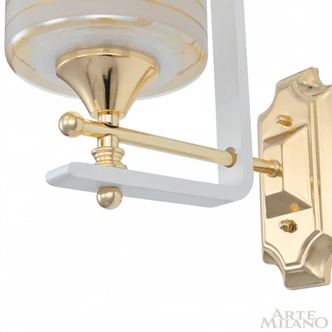 Бра Arte Milano Florentia-6087 306087/1W Wh/Gd (220V)