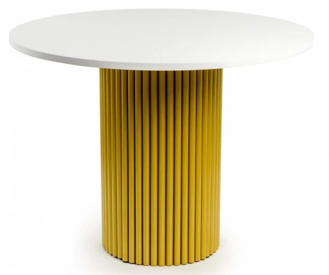 Кухонный стол Notta Барел (Металл,МДФ/Белый) арт.615168