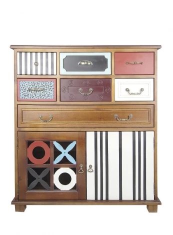 Вертикальный комод Gouache Birch