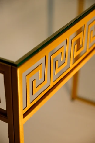 Консольный стол AllConsoles 1061-CG clear золотой