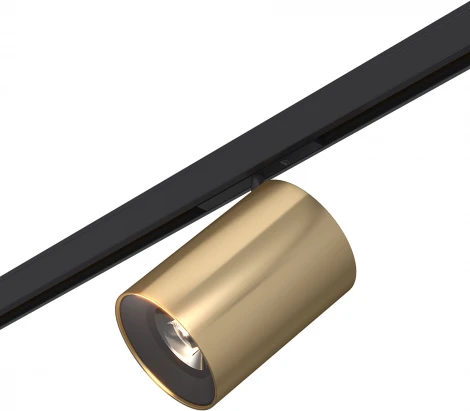 Магнитный трековый светильник ST Luce Super5 ST671.346.09 Латунь LED 1*9W 24V (круглые)