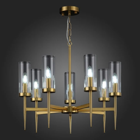 Подвесная люстра ST Luce Acazio SL1159.303.07 (220V, на цепи, факел, IP22)