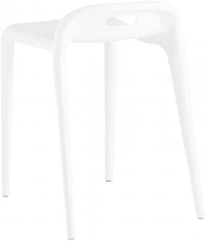 Табурет Sletten пластик белый УТ000037038