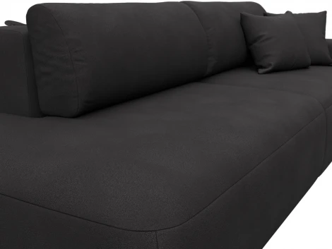 Диван прямой Лига-036 НПБ Модерн подлокотник справа Лига Диванов (Замша) арт.127720