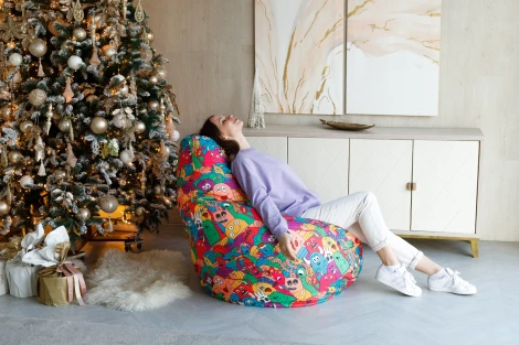 Кресло мешок Dreambag Груша Happy (3XL, Классический) 5027841