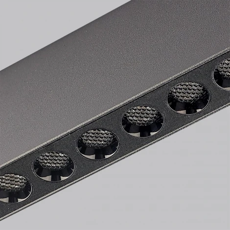 Потолочный линейный светильник Odeon Light Small 7092/21CL черный/металл/акрил LED 21W 3000K 220V