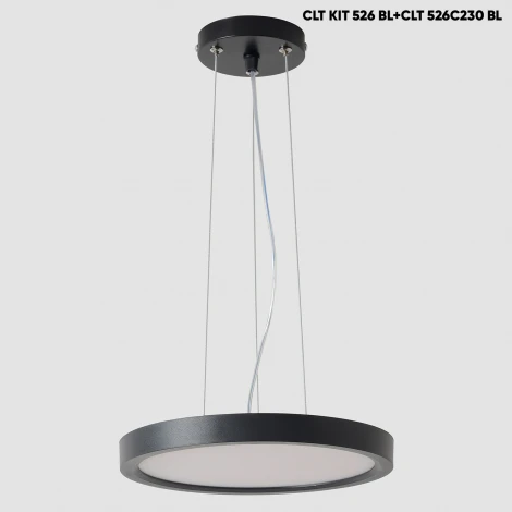 Потолочный светильник круглый Crystal Lux CLT 526C230 BL (LED, круглые, IP40)