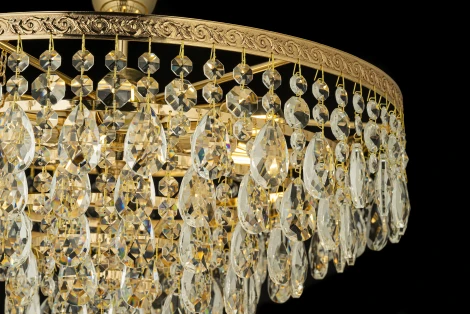 Потолочная люстра буше Arti Lampadari Castellana E 1.3.46.601 G (220V, хрусталь)