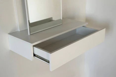 Трюмо Мария Mebelson (ЛДСП/Светлое дерево) арт.STM-01.2552