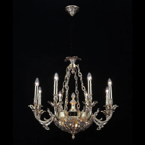 Подвесная люстра Lucia Tucci Firenze 1781.8.2 antique gold