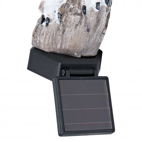 Садовый светильник на солнечной батарее «Полярная сова». 1 светодиод, 1*АA Ni-Mh аккумулятор в/к. IP44 Uniel USL-S-823/PM290 POLAR OWL