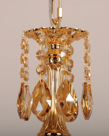 Подвесная люстра Abrasax Sylvia L.8110-5GO (220V, на цепи)