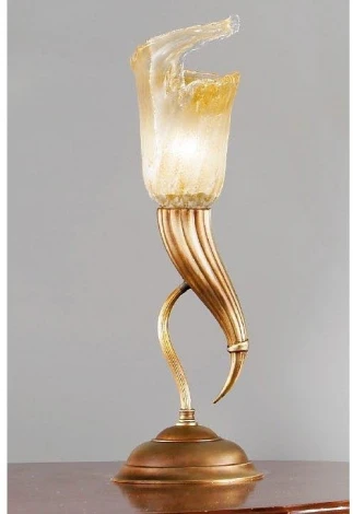 Интерьерная настольная лампа Nervilamp 515 515/1L (220V, факел)