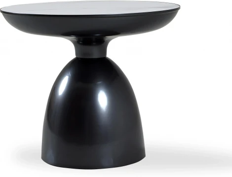 Столик журнальный Nofon mid (Керамика/Белый,Черный) ОГОГО Обстановочка! арт.888831