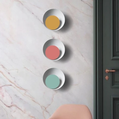 Бра Twirl D32 White/Green ImperiumLoft Twirl01 (204167-26) (LED, 220V)