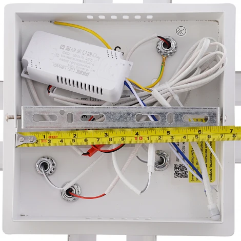 Потолочная люстра светодиодная с пультом ДУ 84W, белый, LED Natali Kovaltseva Opti LED LAMPS 81108/1C